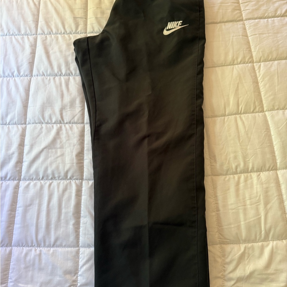 Nike lined warm up pants